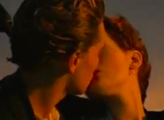 Detalle de un fotograma del film Titanic 1997