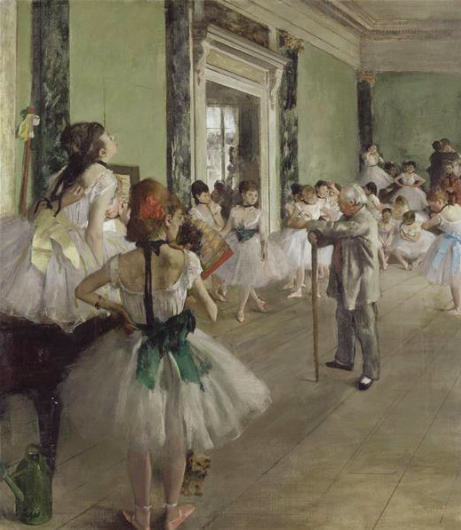 www.atril .press Edgar Degas La clase de ballet