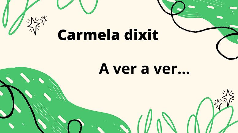 Carmela dixit, por Carmela Bentivenga