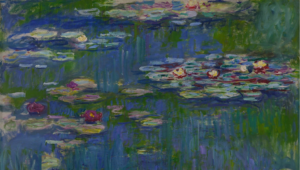 Claude Monet Atril press