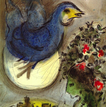 El pájaro azul, por Leonor Henríquez