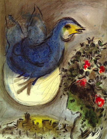 El pájaro azul, por Leonor Henríquez