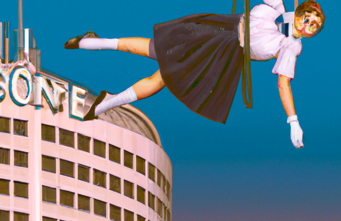 Mujeres que saltan, por Mariano Dongo