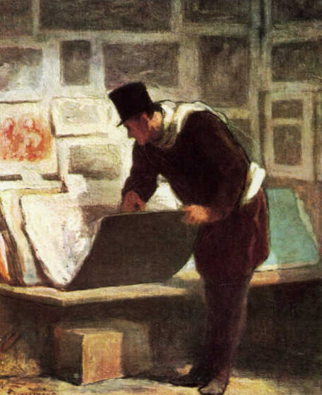 Honore Daumier Atril press e1690505813950