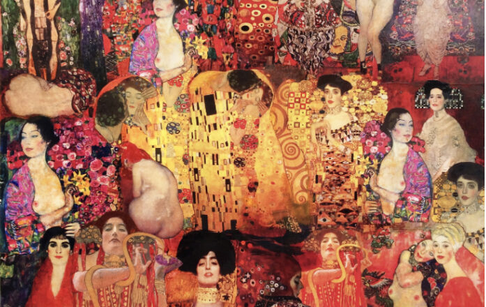 Ángel Hurtado,<br/>Homenaje a Gustav Klimt