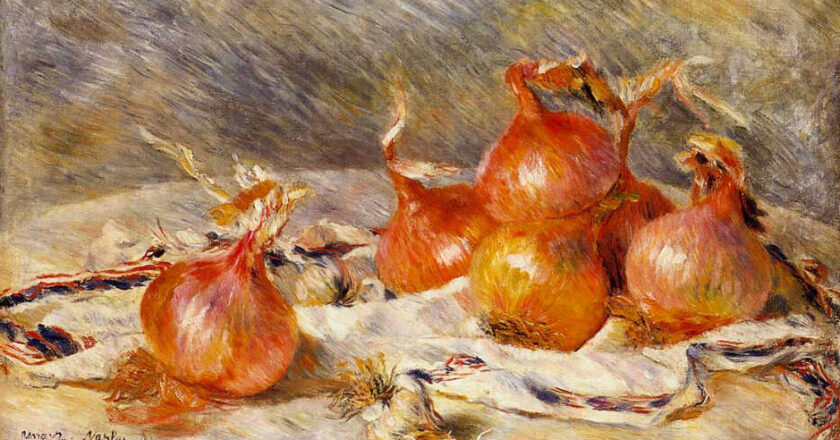 Contigo, pan y cebolla,<br/> por Lucy Gómez