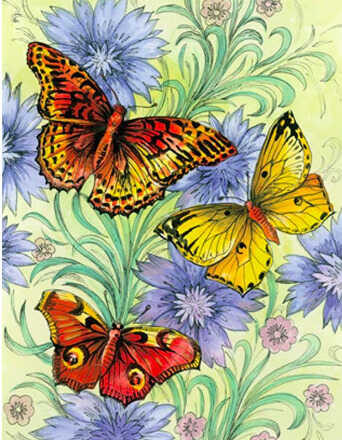 Por las mariposas, <br/> por Lucy Gómez