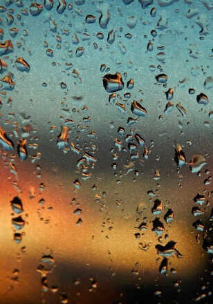 Gotas deslizando, por Fernando Carmino Marques