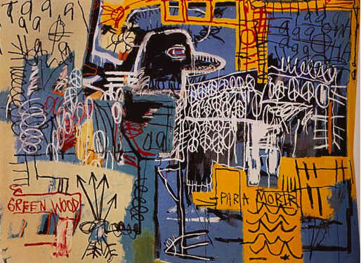 Jean Michel Basquiat Atril press
