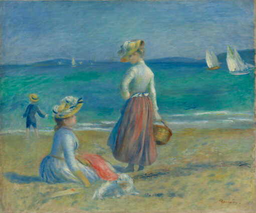 Gozar la playa, por Áxel Capriles M. 1 Auguste Renoir Atril press e1755789838925