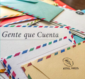 Cartas a la gente que cuenta Atril press