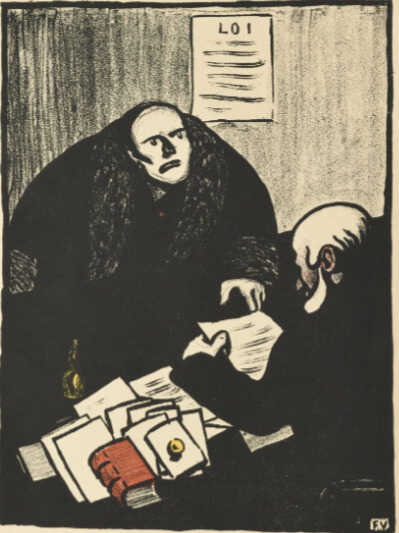 Felix Vallotton Atril press