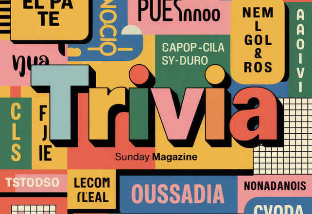 Trivia,<br/> por Angélica Tovar