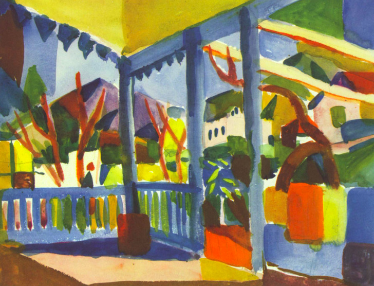 August Macke Atril press