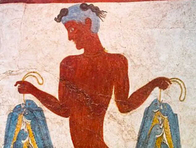 Frescos en Akrotiki Atril press