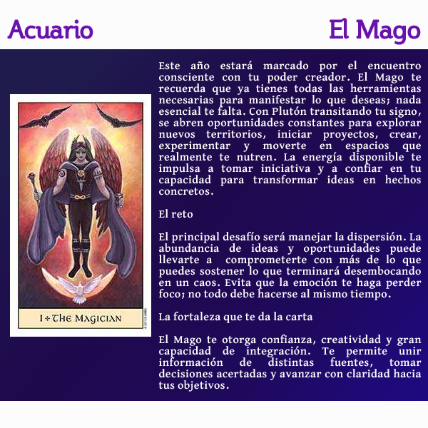 Acuario - Predicción 2026