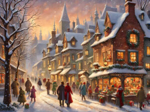 Postal navideña, por Victorino Muñoz