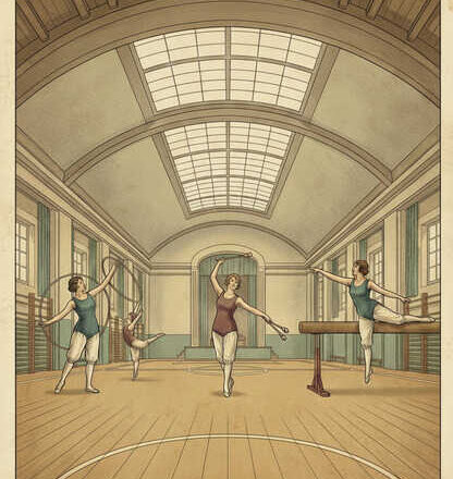 Gimnasios,<br/> por Lucy Gómez