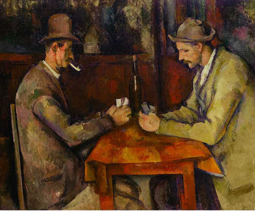 O Jornaleiro,<br/> por Alfredo Behrens 1 Paul Cezanne Atril press