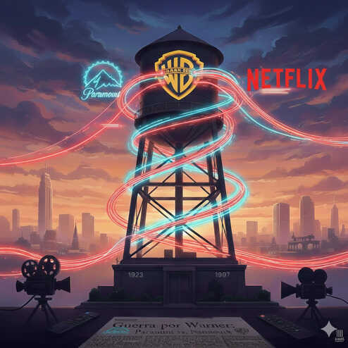 Se vende Warner,<br/> por Luli Delgado 1 Venta de Warner Brothers Atril press