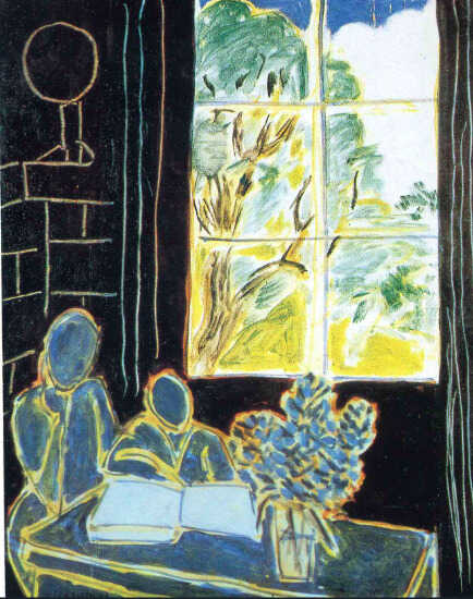 Volver al ritmo,<br/> por Jeraige Reinoso 1 Henri Matisse Atril press