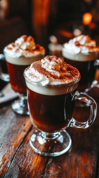 Irish coffee Atril press