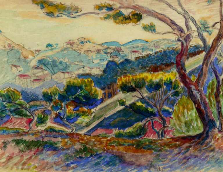 Henri Edmond Cross Atril press e1771022830536