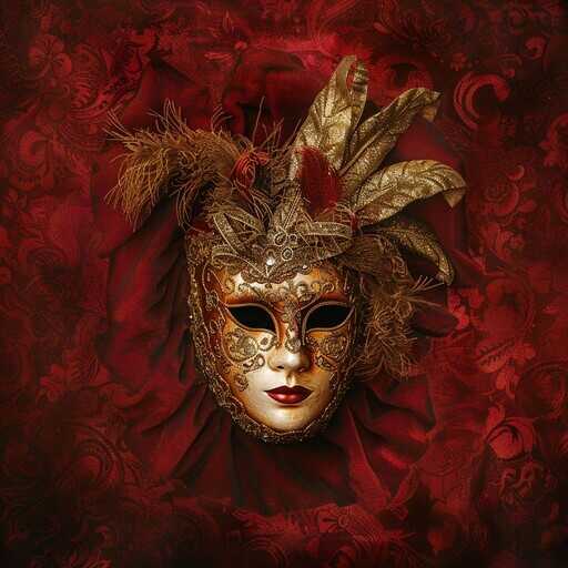 Misteriosa mascara de carnaval Atril press