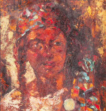 Gitana,<br/> por Leonor Henríquez