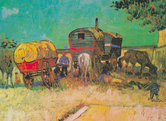 Ciganos,<br/> por Luli Delgado 1 Vincent Van Gogh Atril press