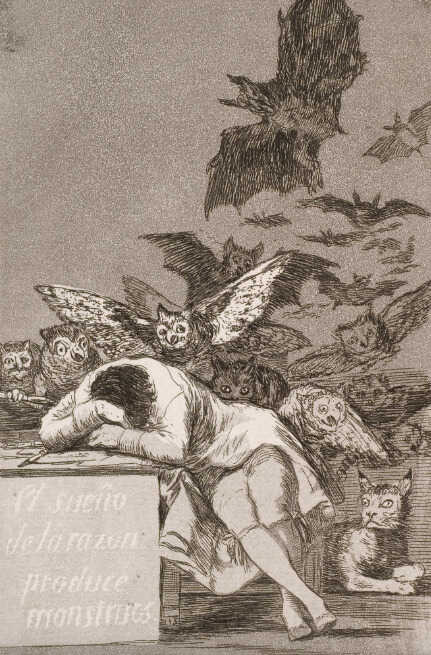 Francisco de Goya Atril press