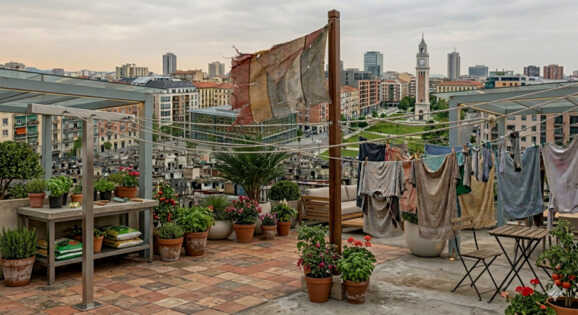 Banderas,<br/> por Lucy Gómez