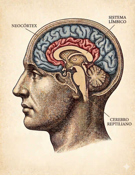 El cerebro triuno Atril press