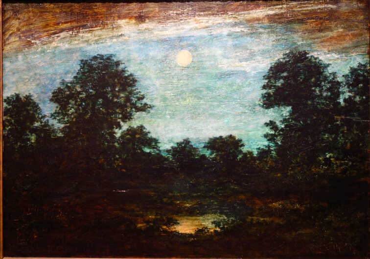 Suelo flotante,<br/> por Fernando Carmino Masques 1 Ralph Blakelock Atril press