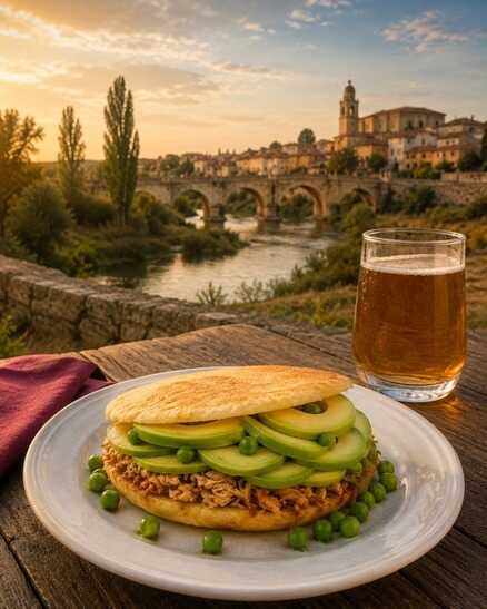 Arepas Atril press