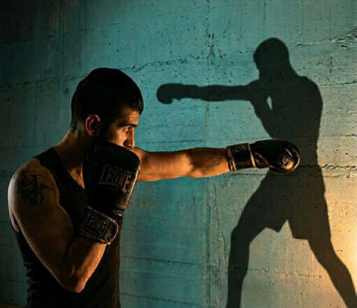Boxeo de sombra,<br/> por Victorino Muñoz