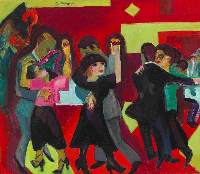 Tango malevo, por José Manuel Peláez 1 Ernst Ludwig Kirchner Atril press