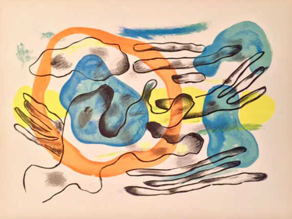Fernand Leger Atril press