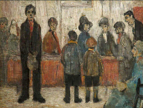 L.S. Lowry Atril press