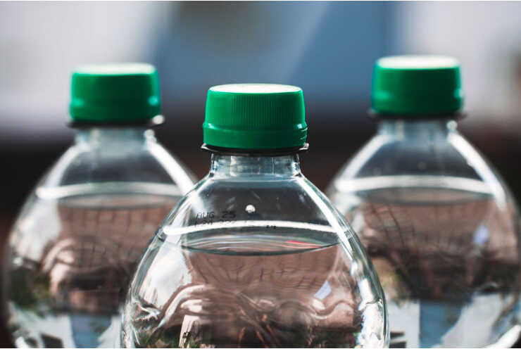 botella de agua Atril press