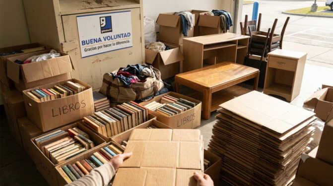 Buena voluntad,<br/> por Leonor Henríquez 1 Donaciones Atril press