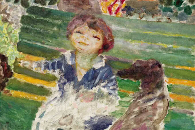 Vivir sin correr,<br/> por Jeraige Reinoso 1 Pierre Bonnard Atril press