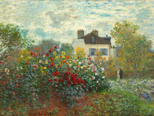Jardines, por Lucy Gómez 1 Claude Monet Atril press e1787793468103