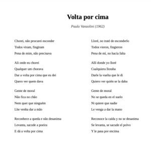 Resiliencia, por Luli Delgado 2 Volta por cima Atril press