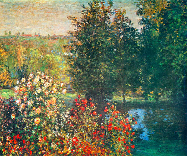 Claude Monet Atril press