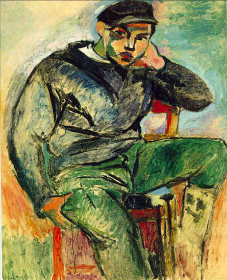 El marino IV,<br/> por Getulio Bastardo 1 Henri Matisse Atril press