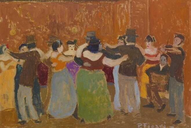 Tango con chapaletas, por Luli Delgado