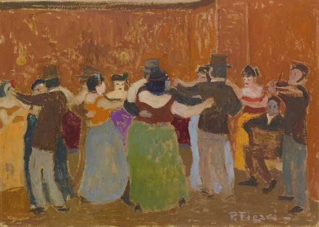 Tango con chapaletas, por Luli Delgado 1 Pedro Figari Atril press