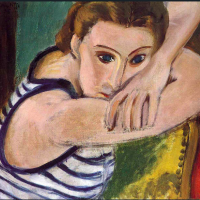 Henri Matisse,
Ojos azules, 1934