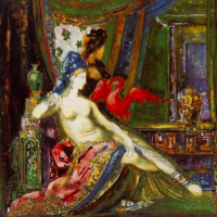 Dalila,
Gustave Moreau,
c.1890
